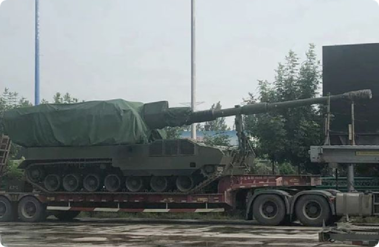 Das selbstfahrende 155-mm-Geschützsystem SH16 soll einige bahnbrechende Neuerungen mit sich bringen, darunter einen modularen, unbemannten Turm, der die benötigte Besatzung auf nur zwei Personen reduziert – einen Fahrer und einen Richtschützen. Foto: @armyrecognition. 7.png