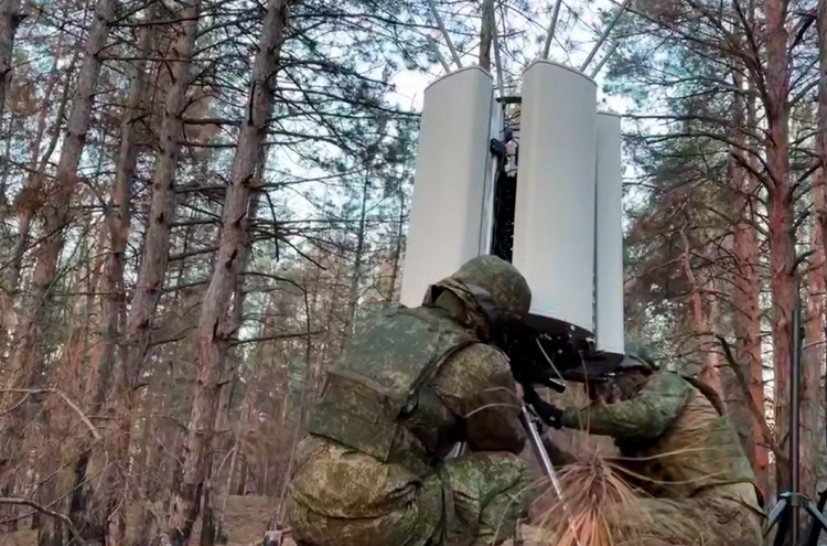 Se sabe que el KOP-2 (también conocido como Sistema de Detección y Supresión-2) es un moderno sistema ruso diseñado para detectar e interferir drones ucranianos. Foto: @424.º Batallón Svarog. 5-2796.png