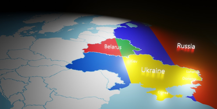 La razón estratégica para desplegar misiles Oreshnik en Bielorrusia se debe a la ubicación geográfica del país. Bielorrusia, que comparte una frontera de 1.083 kilómetros con Ucrania y limita con Polonia, Lituania y Letonia, miembros de la OTAN, sirve como base avanzada para las operaciones militares rusas. Foto: @ Wilson Center. 12.png