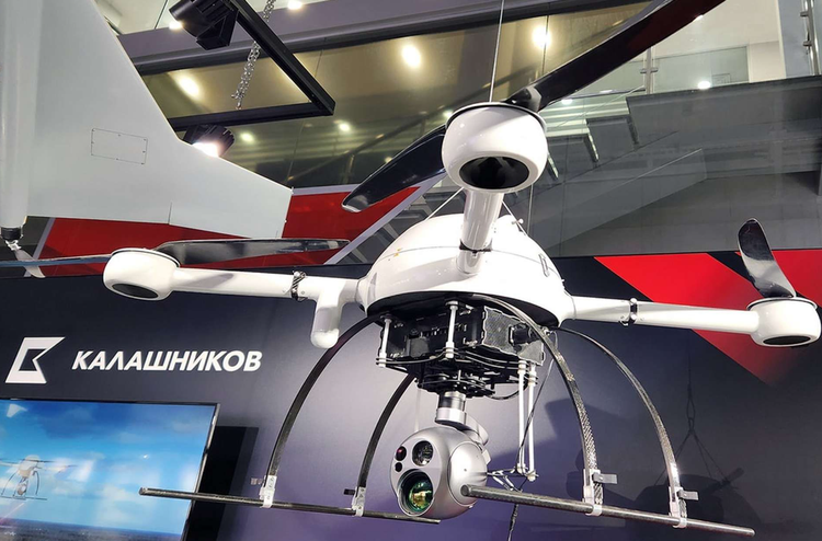В отличие от других беспилотников, которые могут работать всего несколько часов, этот модернизированный разведывательный дрон «Квазимахта», как утверждается, способен находиться в воздухе 500 часов подряд. Фото: @Kalashnikov. 2.png