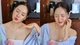 Phương Linh khoe cận làn da láng mịn "không tì vết" khi đến Quy Nhơn