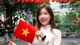 Trang Pháp diện áo dài trắng diễu hành A80, được khen trẻ trung như nữ sinh