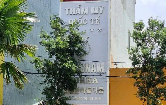 Thẩm mỹ viện Gangnam bị phạt 70 triệu, đình chỉ 18 tháng