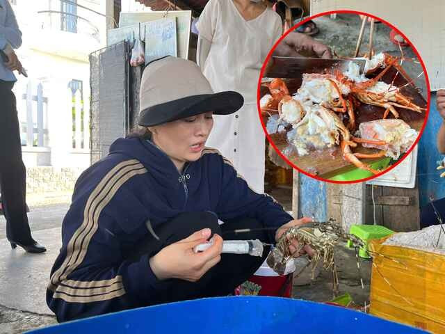 Bà N.T.X. bơm tạp chất thạch rau câu vào 45kg tôm hùm đã chết avatar1749397503504-1749397504201969044550.jpg
