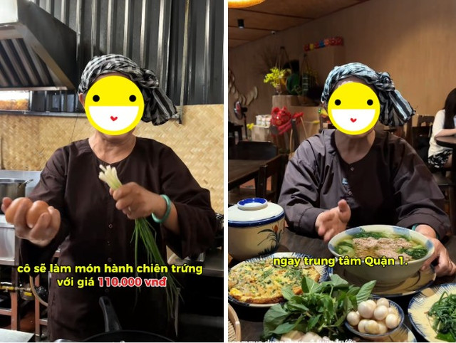 Đĩa trứng rán ở quán ăn Cơm Quê Dượng Bầu có giá 110.000 đồng. g2.png