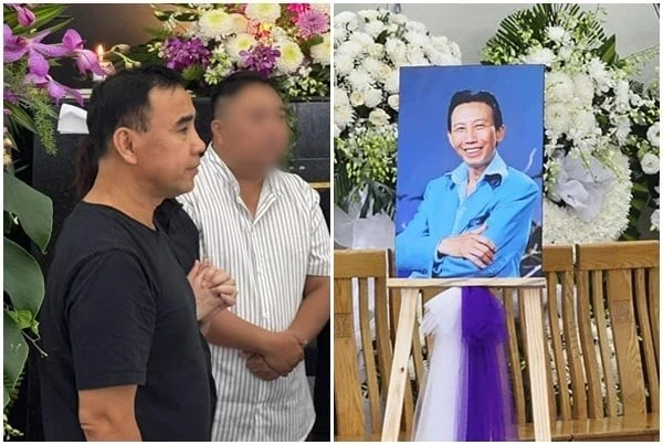 Quyền Linh đau buồn khi đến viếng nhạc sĩ Thế Hiển