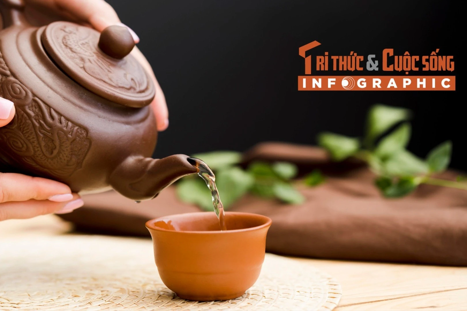 [INFOGRAPHIC] 3 loại trà tốt cho tim mạch