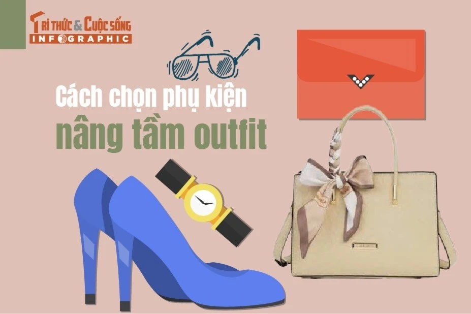 [INFOGRAPHIC] Cách chọn phụ kiện nâng tầm outfit