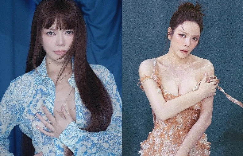 Lý Nhã Kỳ váy áo hờ hững, gợi cảm hút mắt