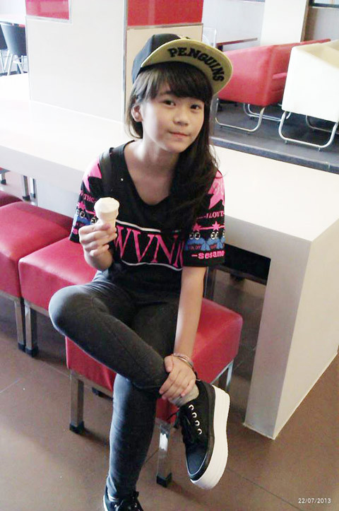 "Kim Kim" rất nhí nhảnh