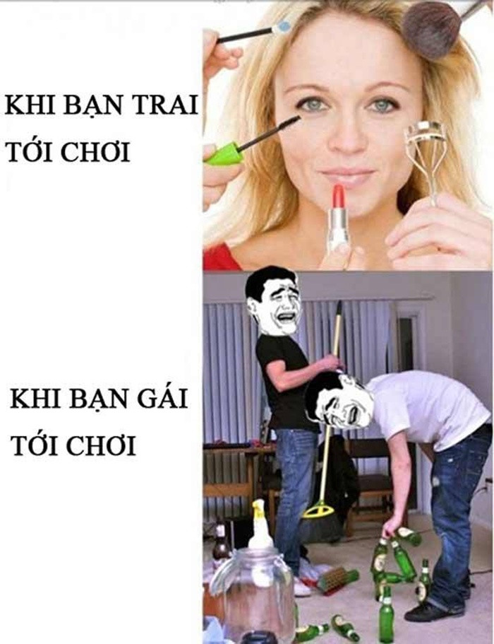 Sự khác biệt giữa con trai và con gái.