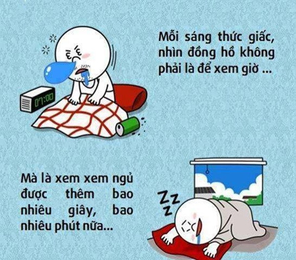 "Mỗi buổi sáng trước khi thức dậy".