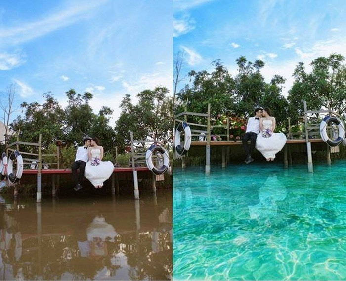 Ảo diệu Photoshop.