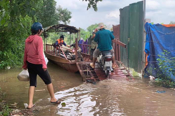 Dự kiến mực nước cao còn kéo dài nhiều ngày tới.