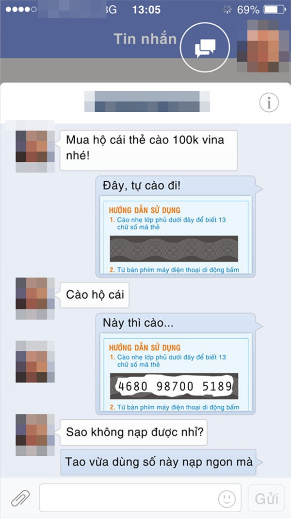 Gửi mã kiểu này, kẻ đang định lừa chỉ còn biết nhìn những con số mà cười trong cơn tức giận.
