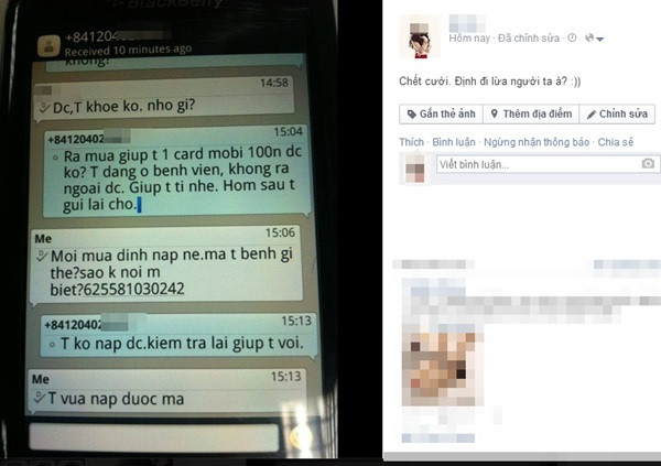 Nhiều thành viên mạng cảm thấy "khoái chí" khi troll (chơi khăm) được những kẻ lợi dụng mạng xã hội, hack nick Facebook cá nhân... để bày trò lừa nạp thẻ điện thoại.