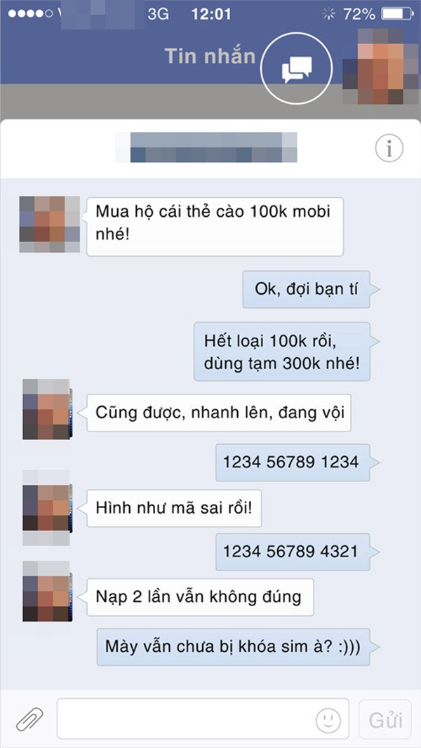 Lừa lại kẻ đang định lừa mình.
