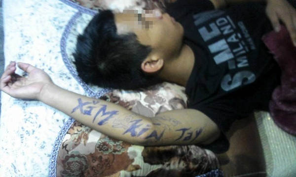 Hình xăm bá đạo.