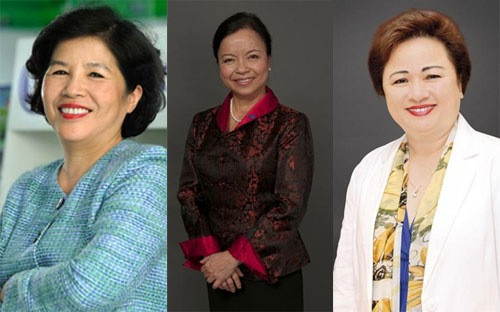 2. Ba nữ doanh nhân Việt được Forbes vinh danh Tạp chí Forbes vừa công bố danh sách những nữ doanh nhân quyền lực của khu vực châu Á năm 2014 (2014 Forbes Asia Power Businesswomen). Trong đó có 3 sếp nữ Việt Nam là bà Mai Kiều Liên - Chủ tịch Tập đoàn sữa Vinamilk, bà Nguyễn Thị Mai Thanh - Tổng giám đốc kiêm Chủ tịch HĐQT công ty cổ phần Cơ điện lạnh REE và bà Nguyễn Thị Nga - Chủ tịch Ngân hàng SeABank. (Từ trái qua phải, bà Mai Kiều Liên, bà Nguyễn Thị Mai Thanh, và bà Nguyễn Thị Nga. Ảnh: Forbes.)