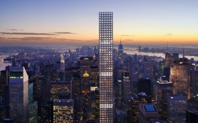4. 432 Park Avenue, New York, Mỹ Chiều cao: 426 m Số tầng: 85 Xếp hạng toàn cầu khi hoàn thành: Cao thứ 22.