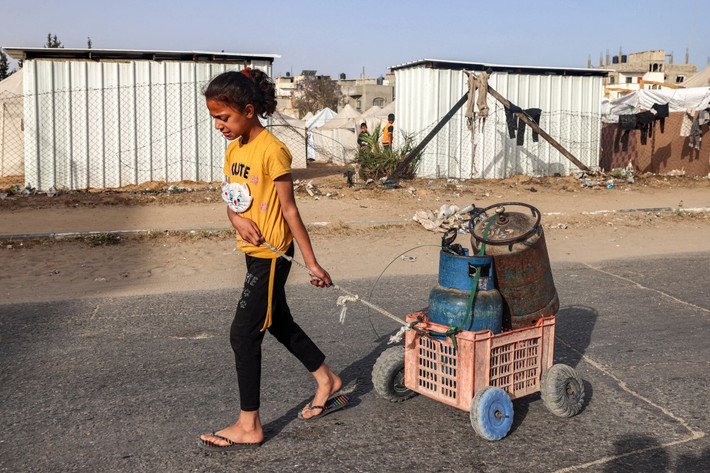 Hiện khoảng 1,1 triệu người ở Gaza đang sống trong tình trạng mất an ninh lương thực nghiêm trọng.