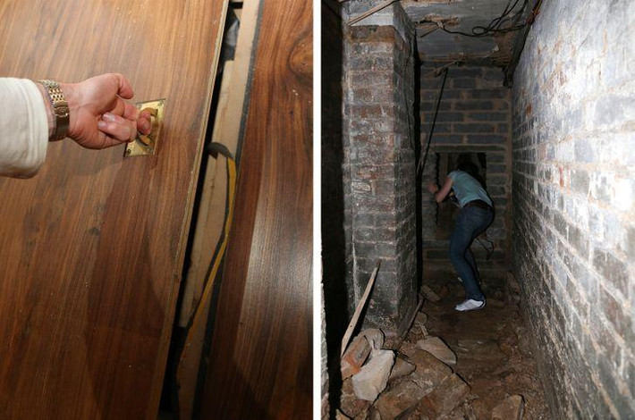 ôi vừa chuyển đến một căn hộ mới, và phát hiện ra có một cánh cửa trong tầng dẫn đến một căn hầm bí mật. Có khi đây là một kiểu thiết kế hành lang và cánh cửa thoát hiểm vào thế kỷ thứ 19 đấy