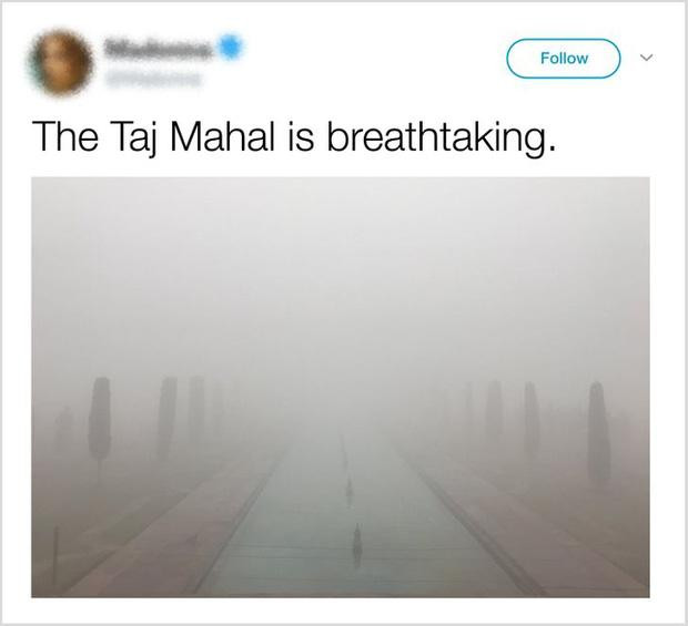 u lịch đền Taj Mahal (Ấn Độ), tôi được chiêm ngưỡng một khung cảnh quá đỗi “ảo diệu” như thế này!