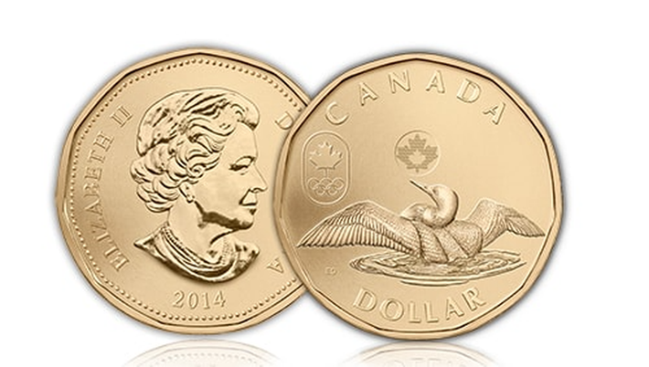 Đồng một đôla Canada: Còn được gọi thân mật với cái tên Lucky Loonie (chú chim may mắn), đồng xu ánh vàng 11 cạnh của Canada được đưa vào sử dụng lần đầu năm 1987. Lucky Loonie được xem là "bùa hộ mệnh" cho các vận động viên Canada trong nhiều giải đấu quốc tế.