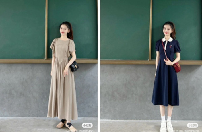 Đan Đan tiếp xúc hàng ngày với các em bé tiểu học nhiều nên tâm hồn cô cũng trẻ trung theo. Tuy nhiên lý do chính vẫn là do style ăn mặc của cô. Mỗi ngày lên lớp, cô giáo này đều diện một trang phục khác nhau.