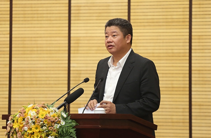 Ông Nguyễn Mạnh Quyền - Phó Chủ tịch UBND thành phố Hà Nội nhiệm kỳ 2021- 2026.