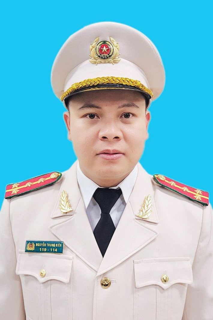Đại uý Nguyễn Trung Kiên, Bí thư Đoàn cơ sở Phòng Cảnh sát giao thông.