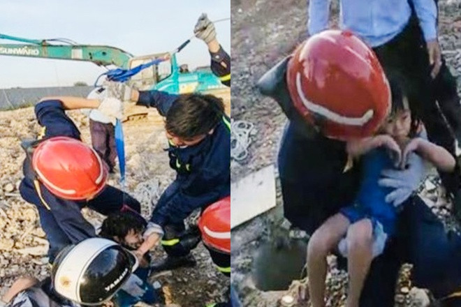 Giải cứu bé gái 5 tuổi rơi xuống hố cọc ép bê tông sâu 15m: Trước vụ việc tại Đồng Tháp không lâu, vào khoảng 16h30 ngày 19/12/2022, anh Lại Thế Quang (ngụ thị trấn Hiệp Phước, huyện Nhơn Trạch, Đồng Nai) phát hiện bé L.K.T (5 tuổi) rơi xuống hố ép cọc bê tông sâu khoảng 15m tại khu vực công trường đang thi công. Nhận được tin báo, lực lượng Cảnh sát Phòng cháy chữa cháy và cứu nạn, cứu hộ công an tỉnh Đồng Nai đã điều động 1 xe chỉ huy, 1 xe chuyên dụng cùng 14 cán bộ, chiến sĩ tới hiện trường triển khai ứng cứu.