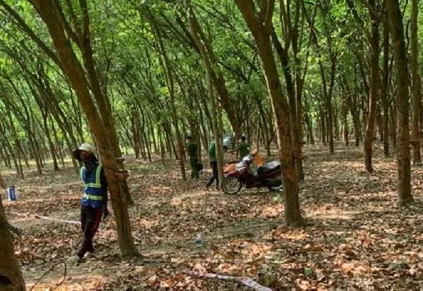 Người phụ nữ trùm kín đầu, nằm chết trong lô cao su: Trưa 19/3, trong lúc vào lô cao su thuộc xã Long Đức (huyện Long Thành, Đồng Nai) làm việc, người dân phát hiện một thi thể nữ giới bị trùm đầu, nằm úp dưới đất cùng đồ dùng cá nhân bên cạnh. Qua khám nghiệm, công an xác định nạn nhân là nữ, khoảng 30 tuổi, ngụ TP Biên Hòa, tạm trú huyện Long Thành.
