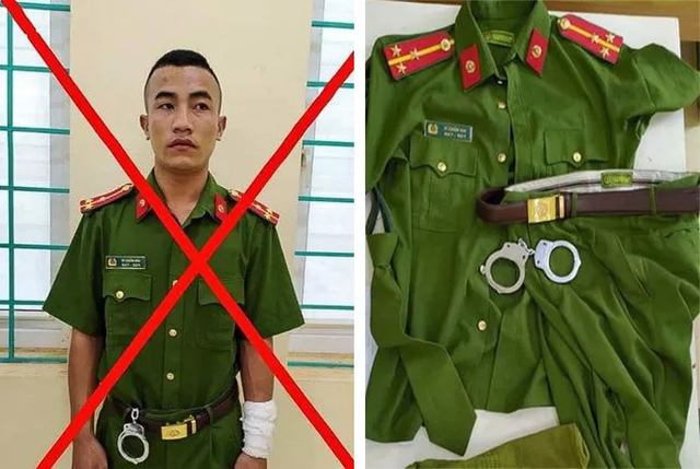 Mạo danh con Phó Giám đốc Công an tỉnh Sơn La: Sau khi mua 1 bộ trang phục công an, Vì Chấn Hai (SN 1996, trú tại huyện Thuận Châu, tỉnh Sơn La) đã lên Lai Châu, Điện Biên rồi xưng mình là cán bộ Cục Cảnh sát điều tra tội phạm về ma túy và là con của một Phó Giám đốc Công an tỉnh Sơn La để vay mượn tiền người dân. người dân cảm thấy Hai có nhiều dấu hiệu đáng ngờ nên đã trình báo cơ quan công an. Ngày 15/8/2020, Hai bị Công an Điện Biên bắt giữ.