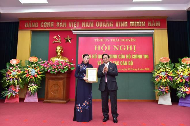 Ngày 23/5, Tỉnh ủy Thái Nguyên tổ chức Hội nghị công bố quyết định của Bộ Chính trị về công tác cán bộ giữ chức Bí thư Tỉnh ủy Thái Nguyên.