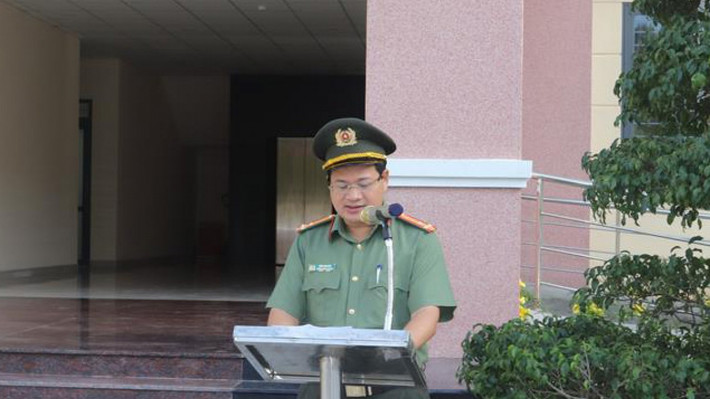 Thượng tá Trần Anh Sơn sinh năm 1974, quê Hà Tĩnh.