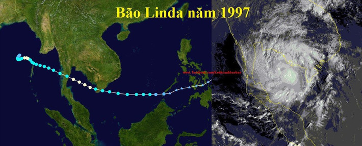 Đầu tháng 11/1997, Bão số 5 (Bão nhiệt đới Linda) đổ bộ bào các tỉnh miền Tây Nam bộ, tâm bão là các tỉnh Bạc Liêu, Cà Mau, sức gió giật cấp 10 lên tới 100 km/h, làm 3.111 người chết, thiệt hại kinh tế khoảng 8.500 tỷ đồng.