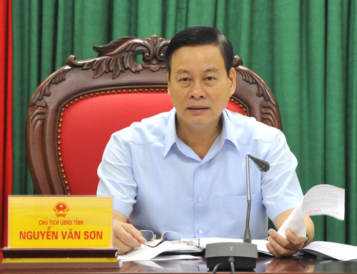 Ông Nguyễn Văn Sơn, Phó Bí thư Tỉnh ủy, Chủ tịch UBND tỉnh Hà Giang nhiệm kỳ 2021-2026. Ông Sơn sinh năm 1964, quê ở Hà Nội. Trình độ lý luận chính trị: Cử nhân. Trình độ chuyên môn: Tiến sĩ Kinh tế.