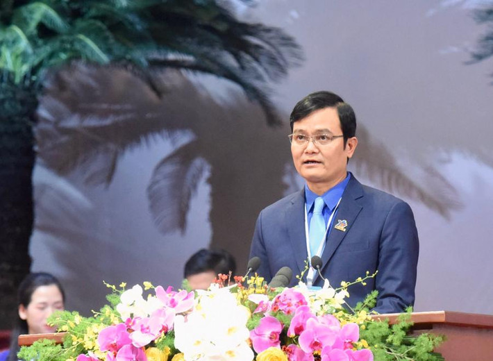 Thay mặt Ban Chấp hành Trung ương Đoàn khóa XII, Bí thư thứ nhất Trung ương Đoàn khóa XII Bùi Quang Huy gửi lời cảm ơn đến sự tín nhiệm, kỳ vọng của Đại hội đã dành cho 144 thành viên Ban Chấp hành Trung ương Đoàn nhiệm kỳ mới.