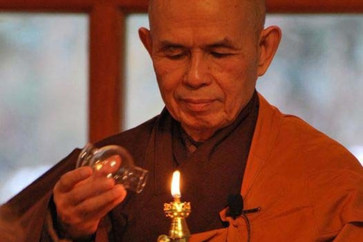 Thiền sư là người đưa ra khái niệm "Phật giáo dấn thân" (engaged Buddhism) trong cuốn sách Vietnam: Lotus in a Sea of Fire, do ông viết. Với những hoạt động không ngừng nghỉ của mình, thiền sư Thích Nhất Hạnh trở thành nhà lãnh đạo Phật giáo có ảnh hưởng lớn thứ hai ở phương Tây, chỉ sau Đạt Lai Lạt Ma, theo đánh giá của các hãng tin nước ngoài.