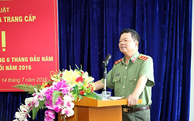 Trung tướng Nguyễn Thế Quyết - nguyên Ủy viên Ban Thường vụ Đảng ủy, nguyên Phó Tổng cục trưởng Tổng cục Hậu cần - Kỹ thuật (Bộ Công an): Kỷ luật khiển trách.
