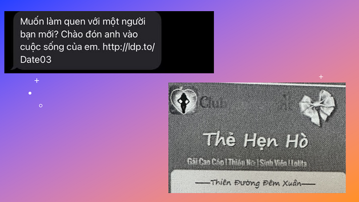 Người đàn ông bị lừa 600 triệu khi tham gia nhóm ''Tình một đêm'': Tháng 6/2023, Phòng An ninh mạng và phòng, chống tội phạm sử dụng công nghệ cao Công an TP Hà Nội nhận được đơn trình báo của anh T. (SN 1973) về việc bị lừa đảo hơn 600 triệu đồng. Theo đó, anh T. được mời tham gia nhóm “Tình 1 đêm”. Sau khi cung cấp thông tin, anh T. được đối tượng gửi danh sách các “em”, bảng giá và yêu cầu mở thẻ hẹn hò để “em” đến phục vụ. Làm theo yêu cầu, người đàn ông này bị lừa mất 600 triệu. (Ảnh minh họa)