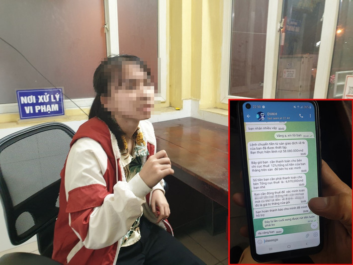 Người phụ nữ bị chiếm đoạt 400 triệu đồng: Ngày 26/3, Công an huyện Đông Anh, TP Hà Nội cho biết, chị T. (41 tuổi, người địa phương) thấy quảng cáo tuyển cộng tác viên online trên Facebook, nên đăng ký. Chị T. được yêu cầu đặt lệnh làm nhiệm vụ mua bán sản phẩm để tăng tương tác. Đổi lại, chị sẽ được hưởng hoa hồng. Tin lời giới thiệu việc nhẹ lương cao, chị T đã chuyển khoản gần 400 triệu đồng cho kẻ lừa đảo. Không nhận được tiền hoa hồng như cam kết, người phụ nữ trình báo công an. (Ảnh minh họa)