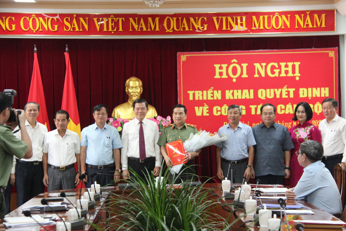 Ngày 17/8, tại Hội nghị triển khai quyết định về công tác cán bộ, bà Đặng Minh Nguyệt – Trưởng ban Tổ chức Tỉnh uỷ đã công bố quyết định của Ban Bí thư Trung ương chỉ định thiếu tướng Nguyễn Sỹ Quang - Giám đốc Công an tỉnh Đồng Nai tham gia Ban chấp hành Đảng bộ tỉnh khóa XI, Ban Thường vụ Tỉnh uỷ nhiệm kỳ 2020-2025.