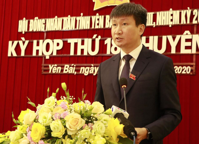 Ngày 2/10, HĐND tỉnh Yên Bái khóa XVIII, nhiệm kỳ 2016 - 2021 tổ chức kỳ họp thứ 18 nhằm kiện toàn các chức danh lãnh đạo chủ chốt của HĐND, UBND tỉnh nhiệm kỳ 2016 - 2021.