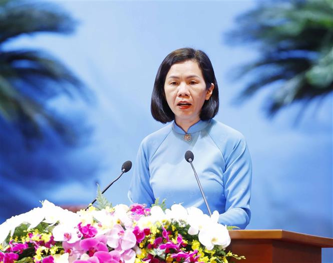 Chức vụ Đảng, chính quyền: Ủy viên Đảng đoàn, Ủy viên Ban Thường vụ Đảng ủy, Phó Chủ tịch Hội Liên hiệp Phụ nữ Việt Nam. Trình độ chuyên môn: Cử nhân Ngoại ngữ ngành tiếng Nga, Cử nhân Ngoại ngữ ngành tiếng Anh, Cử nhân Luật ngành Luật Kinh tế, Thạc sỹ về Nghiên cứu Phát triển. Trình độ lý luận chính trị: Cao cấp Lý luận Chính trị - Hành chính.