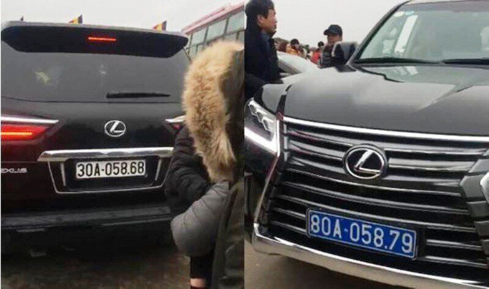 Ngày 13/2, Công an tỉnh Hà Nam xác nhận ô tô Lexus đeo hai biển xanh và trắng xuất hiện tại chùa Tam Chúc là của Hội đồng trị sự giáo hộ phật giáo Việt Nam, có địa chỉ tại 73 Quán Sứ, Hà Nội - biển 80A-058.79).