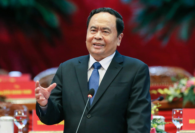 6. Ông Trần Thanh Mẫn, Chủ tịch Uỷ ban Trung ương Mặt trận Tổ quốc Việt Nam.