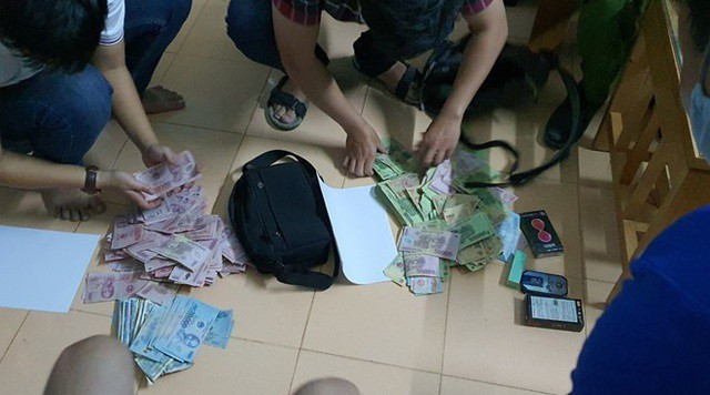Quá trình khám xét, cơ quan công an thu giữ 160,5 triệu đồng.