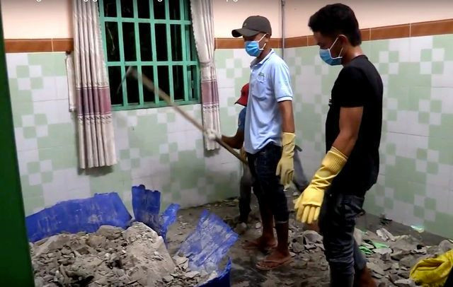 3 ngày sau, nhóm này mang thi thể ông Linh để trên xe ô tô chở về lại căn nhà ở xã Hưng Hòa. Lúc này thi thể bắt đầu phân hủy nên Hà và Thành đi mua một thùng nhựa, cho thi thể vào rồi đổ bê tông che lấp; cả nhóm tiếp tục quá trình tu luyện như bình thường. Trong thời gian tu luyện tại đây, nhóm này thấy anh Thành có nhiều biểu hiện bất thường như lén đi ăn lúc nửa đêm, ăn không nhường nhịn mọi người... nên Hà bàn bạc với Thảo, Huyên và Hoa tìm cách giết Thành.